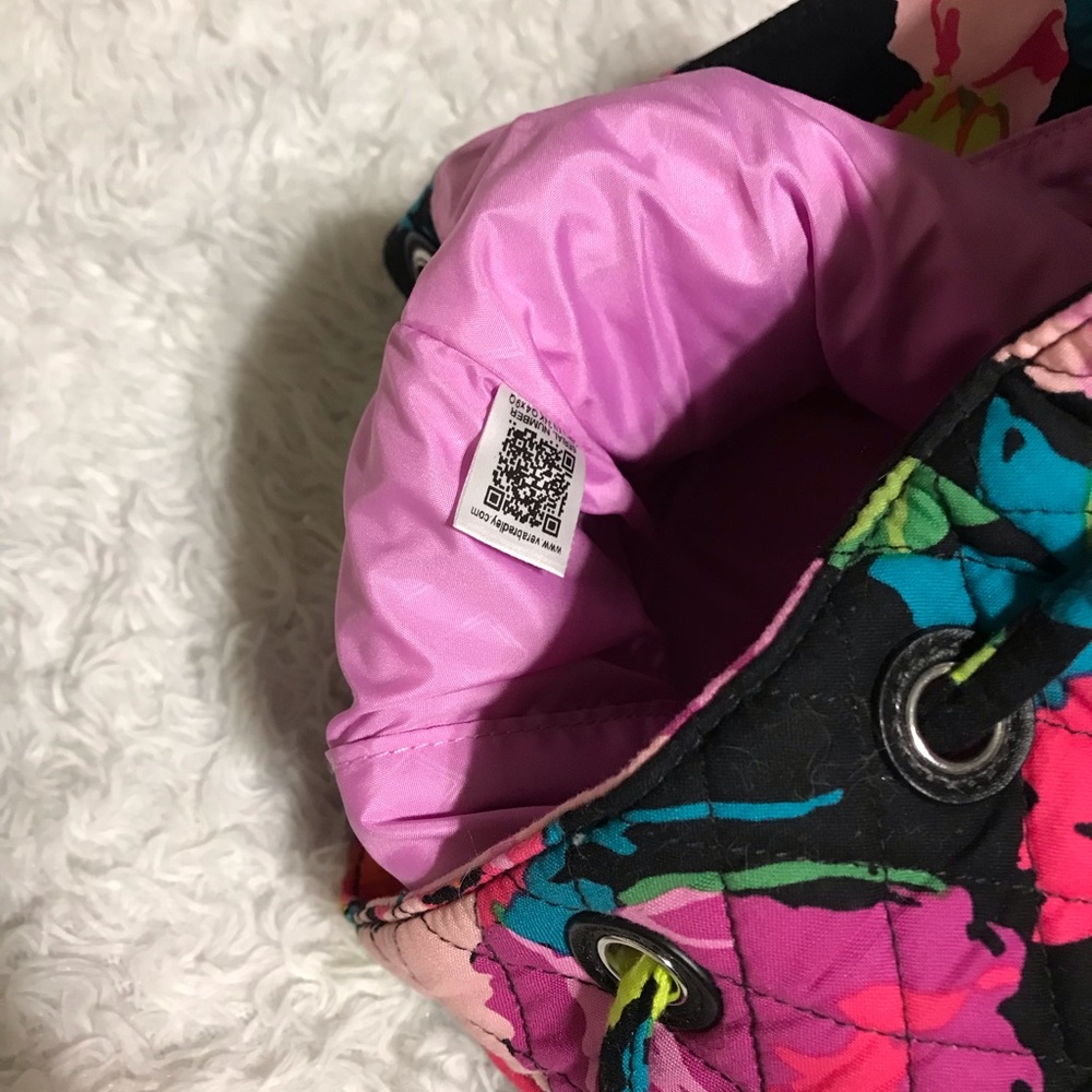 Vera Bradley Floral Backpack - Picture 10 of 12